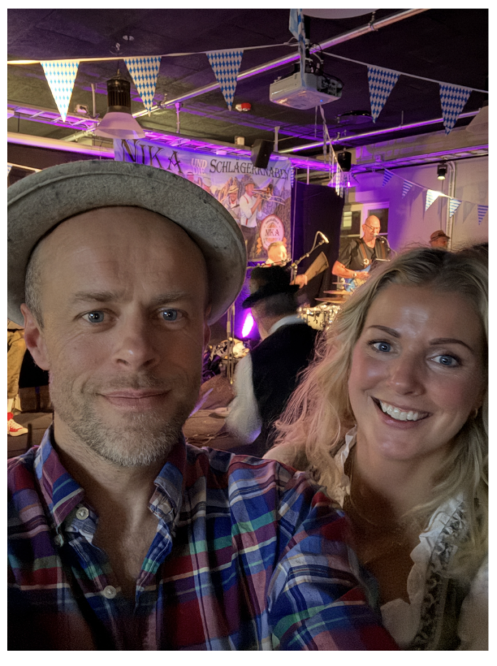Betina Elton Myhre, Lars Elton Myhre, Svanen Service, renhold, Gjøvik, oktoberfest, mustad